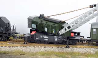 LILIPUT 810 HO H0 DB Railway Crane KRANWAGEN SET *made in AUSTRIA 