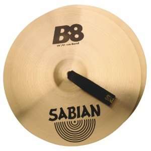  Sabian B8 Band Cymbal Pair 16 Inch Musical Instruments