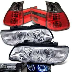   2003 BMW X5 E53 Projector Head + Tail Lights Brand New Set Replacement