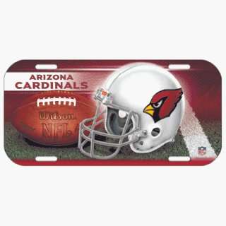   Arizona Cardinals High Definition License Plate **