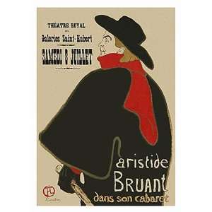  Aristide Bruant By Henri De Toulouse Lautrec Highest 