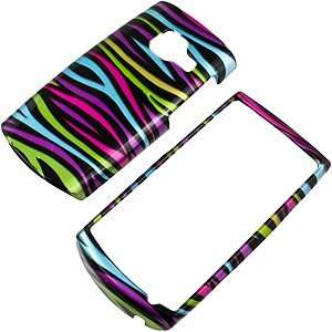  Zebra Stripes (Rainbow/Black) Protector Case for Nokia X2 