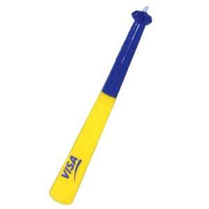    Yellow   Inflatable 28 (deflated) baseball bat.