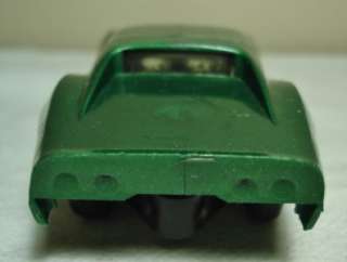 ELDON 1968 GREEN CORVETTE SLOT CAR 1/32 SCALE NR  