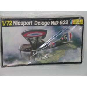  French Nieuport Delage NiD 622   Plastic Model Kit 