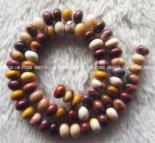 5x8mm Mookite Stone Rondelle Beads 15.5  