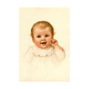 Baby Face 12x18 Giclee on canvas 