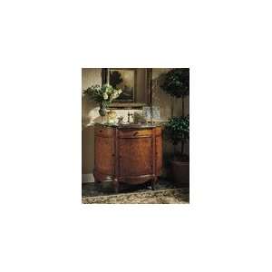   Co. English Manor Demilune Bathroom Vanity 42 Inch