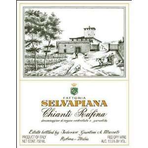  2009 Selvapiana Chianti Rufina Docg 750ml Grocery & Gourmet Food