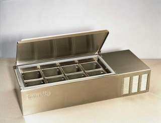   Silver King Countertop Refrigerated Prep Table, 8 Pan, Model SKPS8/C1