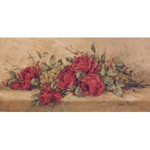  Roses To Remember   Barbara Mock 32x16 CANVAS