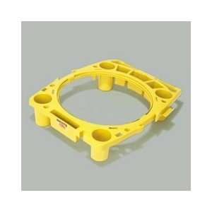  Brute Rim Caddy For 44 Gallon Containers, Yellow 