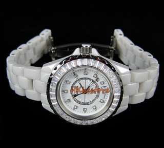Ceramic White Womens High Quality Quartz Wrist Watch  