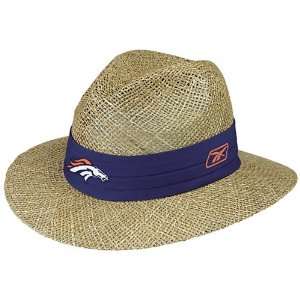  Reebok Denver Broncos Sideline Training Camp Straw Hat 