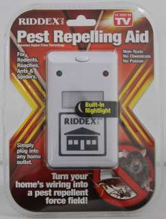   Seen On TV Pest Repellent Repelling Aid Rodent Roaches Repeller  