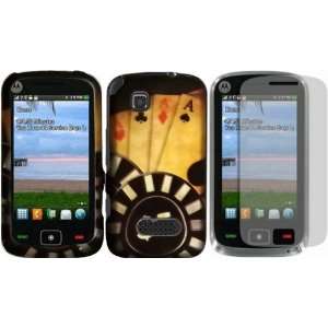 Ace Poker Design Hard Case Cover+LCD Screen Protector for 