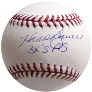  Hank Bauer Autographed Baseball