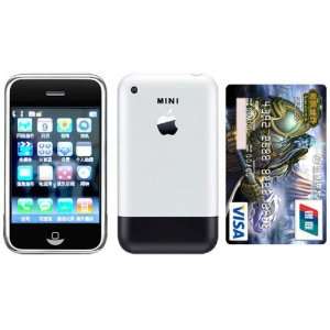  Mini iPhone Dual Card Touch Screen Bar Phone Silver and 
