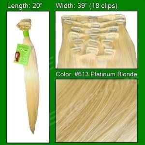  Platinum   20 inch Hair Extensions Beauty