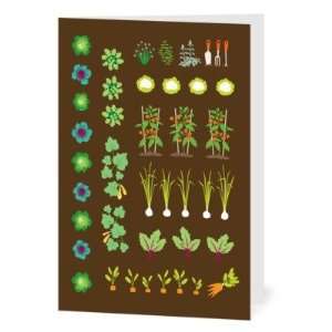 Blank Inside Greeting Cards   Gifted Gardener By Pinkerton Design