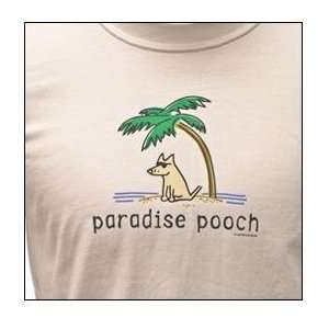  Designer Cotton T Shirt   Garment Dyed Paradise Pooch T Shirt 