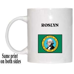    US State Flag   ROSLYN, Washington (WA) Mug 