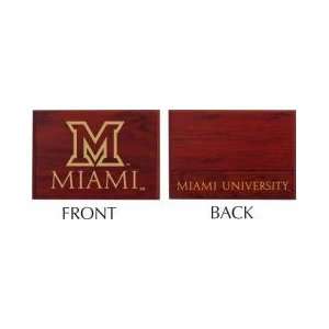  Wood   FLIPBOX MIAMI UNIVERSITY ROSEWOOD Sports 