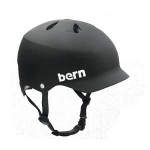  Bern Watts Hard Hat Helmet   Small   Summer Matte Black 