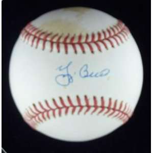 Autographed Yogi Berra Ball   AL PSA COA HOF   Autographed Baseballs 