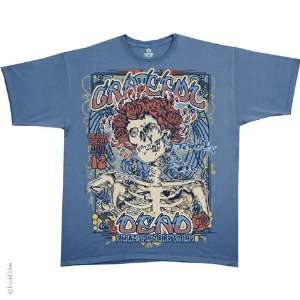  Grateful Dead Bertha Poster T Shirt (Blue), 2XL Sports 