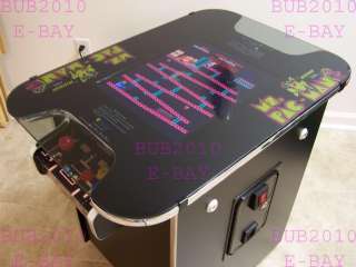 Ms.Pac Man theme Arcade Cocktail Video Game Machine Multicade Capable 