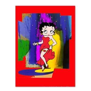  Betty Boop Lenticular Postcard Deluxe 6.5x9 , Abstract 3D 