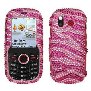   U450 (Intensity), Zebra Skin (Pink/Hot Pink) Diamante Protector Cover