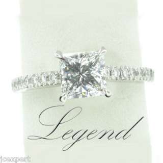 56 Ct. Princess Cut Diamond Engagement Ring J SI2  