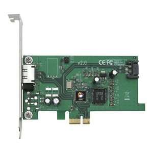  II PCIe i/e Adaptor. 2CH ESATA II PCIE PCIE X1 CARD 1INT/1EXT ROHS 