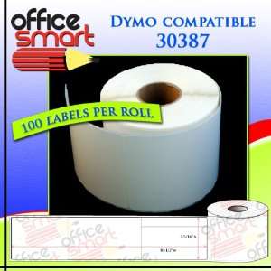  (400 Labels) Dymo Compatible 30387 3 part Internet Postage Labels 