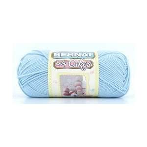   yarn bernat babycakes bonnet blue ÿ3.5oz Arts, Crafts & Sewing