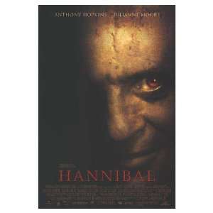 Hannibal Original Movie Poster, 27 x 40 (2001) 