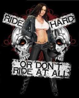 Ride Hard or Dont Ride SS/LS T Shirts Biker Motorcycle  