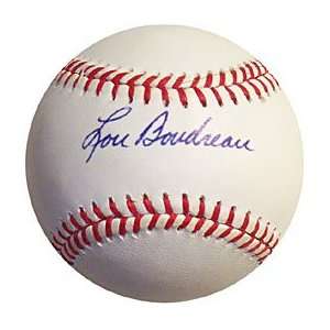 Lou Boudreau Autographed / Signed Baseball  Sports 