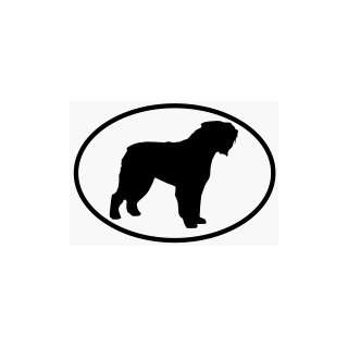  Bouvier Oval Sticker Automotive