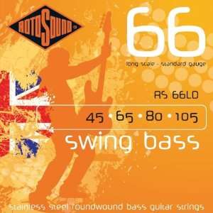  Rotosound RS66LD Long Scale Swing 66 Bass Strings Musical 