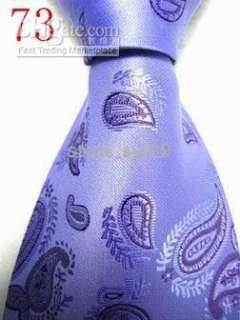 10pcs 100% Silk Jacquard Woven Stripe Mens Neckti GB01  
