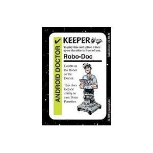   Fluxx Robo Doc / Android Doctor Promo Game Card (KEEPER) Toys & Games