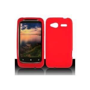  HTC Bresson Silicone Skin Case   Red (Package include a 