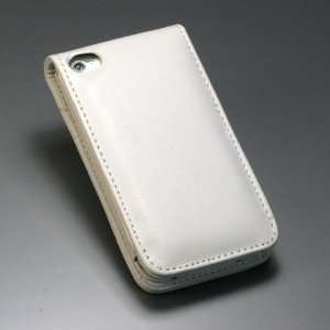  White Leather Cover Case with 7 color for iPod Touch 4 