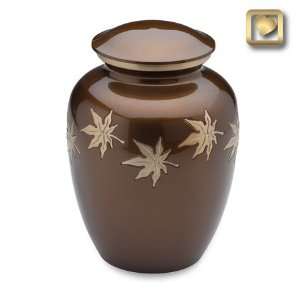  Divine Autumn Leaves Urn for Ashes Patio, Lawn & Garden