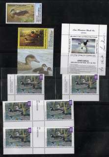 Australia Stamps Duck Collection Face $5,000  