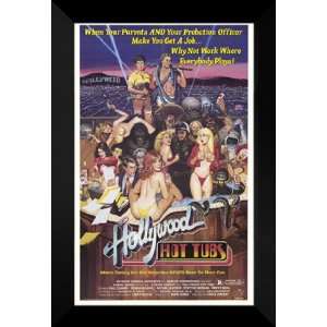  Hollywood Hot Tubs 27x40 FRAMED Movie Poster   Style A 