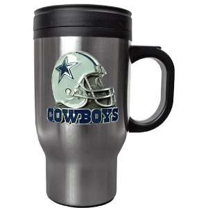  Dallas Cowboys 16 oz. Stainless Steel Travel Mug (Helmet 
